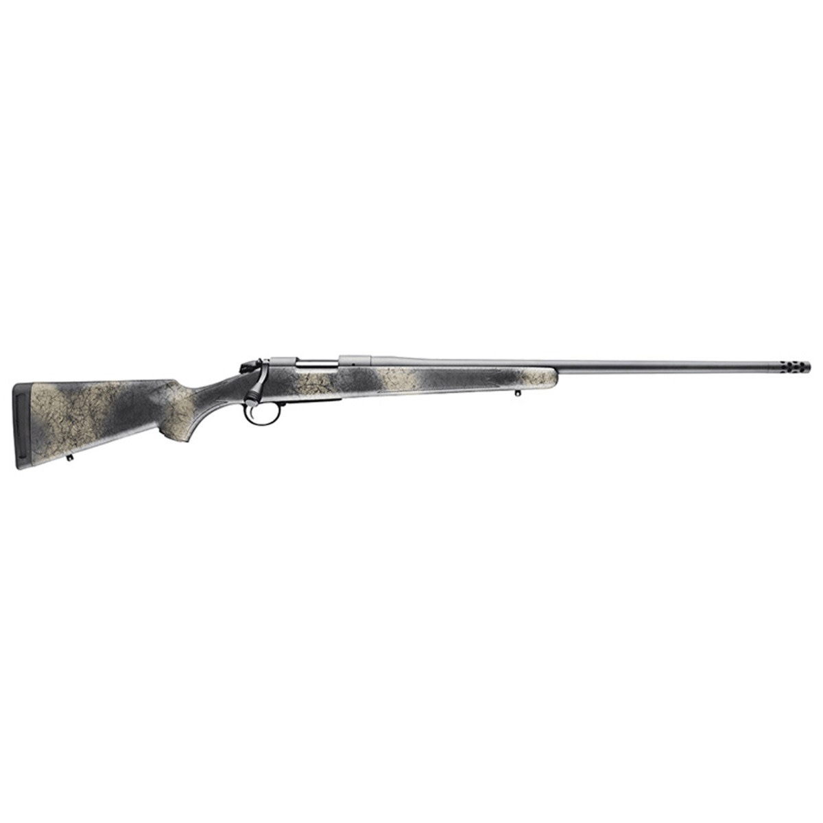 Bergara Ridge Wilderness SP 308 Win. Rifle 18 Grey with Woodland Camo B14S5-img-0