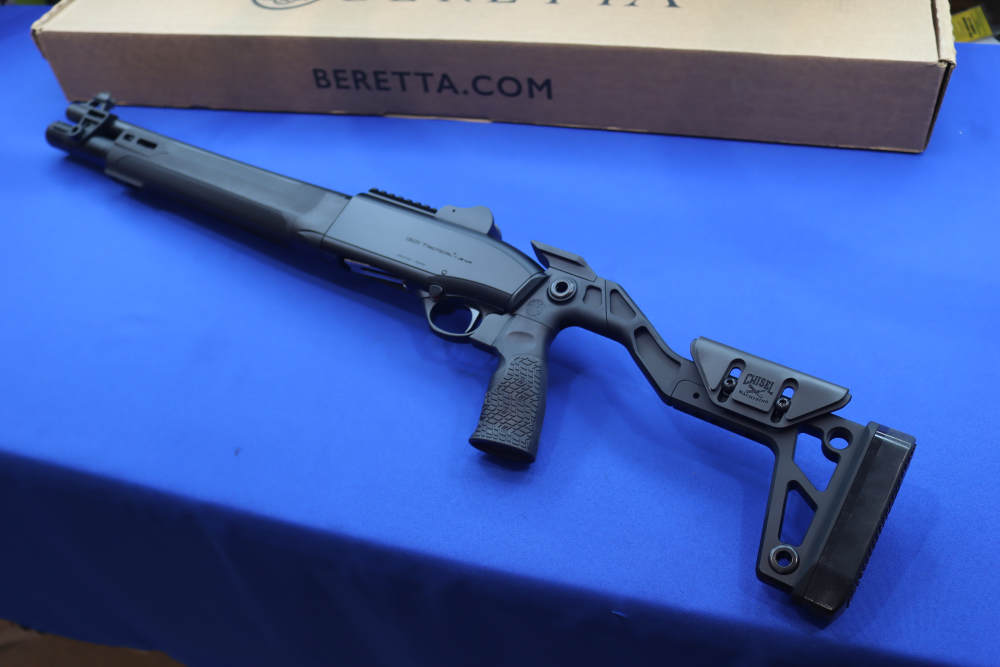 Beretta Model 1301 MOD2 Tactical Shotgun 12GA CHISEL STOCK Semi Auto 18.5" -img-20