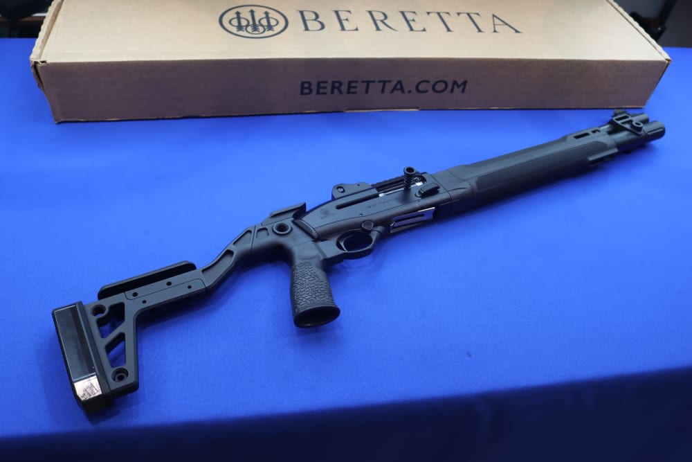 Beretta Model 1301 MOD2 Tactical Shotgun 12GA CHISEL STOCK Semi Auto 18.5" -img-0