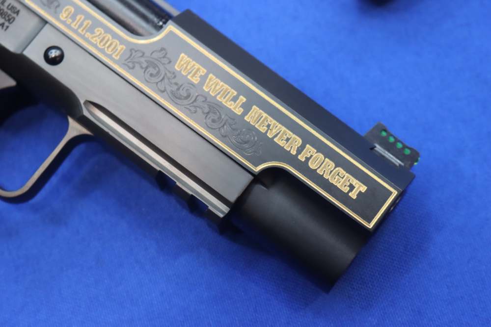 Springfield Emissary 1911 Pistol 45ACP 9.11 Remembrance PVD Black Engraved -img-10