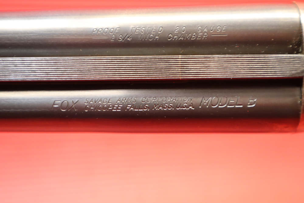 NICE Savage/Fox B 20ga 28" Side X Side Double Barrel PENNY START No Res 311-img-16