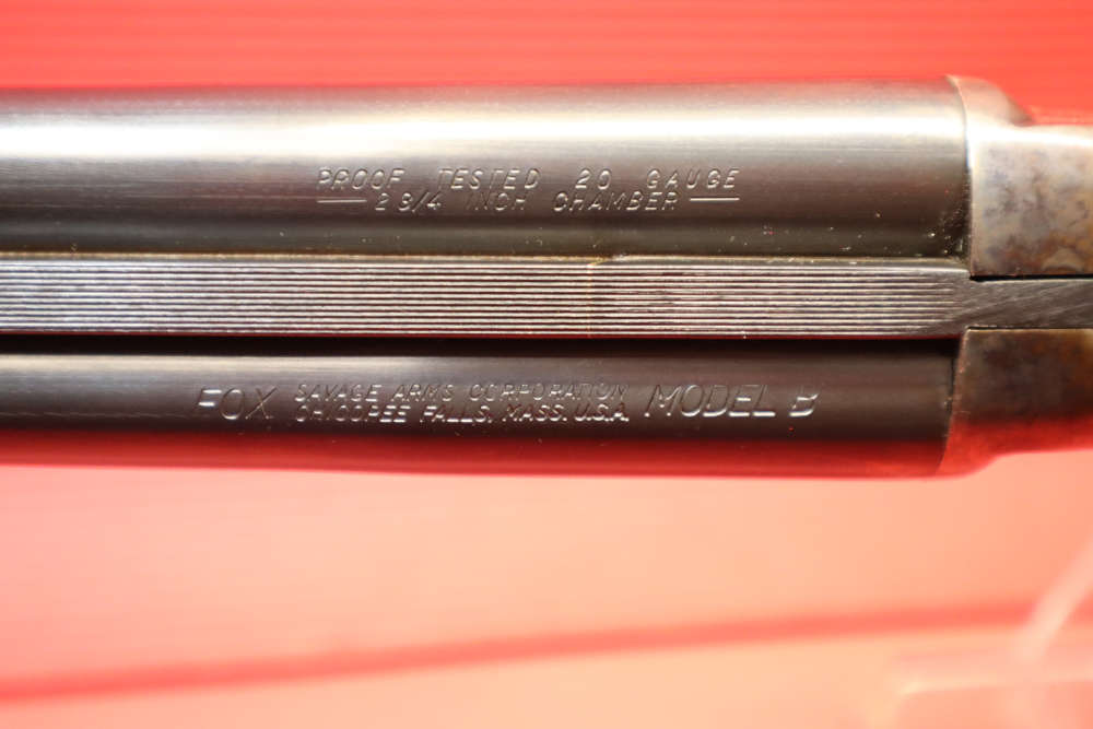 NICE Savage/Fox B 20ga 28" Side X Side Double Barrel PENNY START No Res 311-img-15