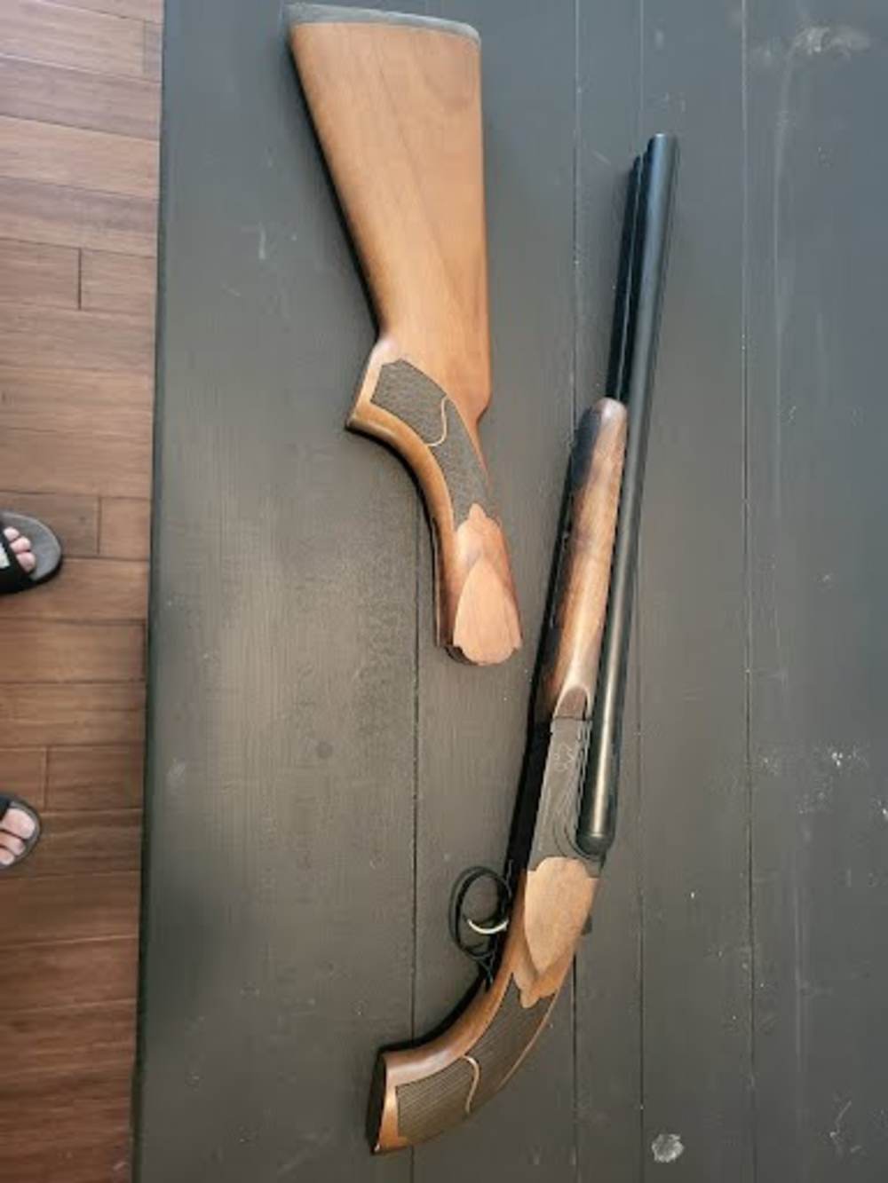 Black Aces SXS Side By Side 12 Ga. coach gun Single Trigger No Hammers-img-0