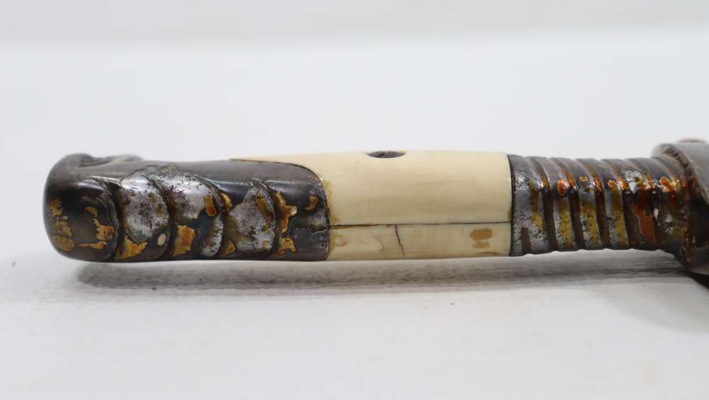 ORG WWII GERMAN RAD LEADER HEWER DAGGER NO SCABBARD WKC MFG-img-10
