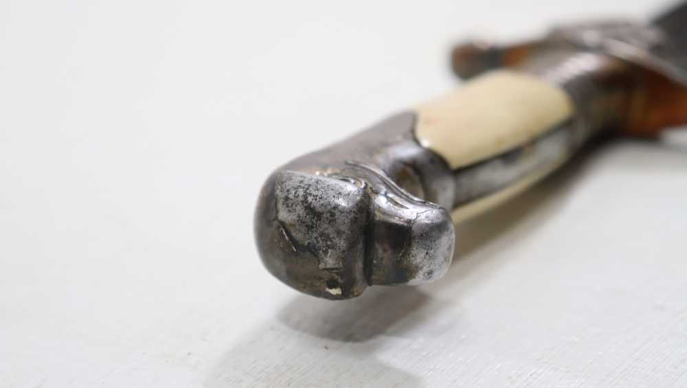 ORG WWII GERMAN RAD LEADER HEWER DAGGER NO SCABBARD WKC MFG-img-5