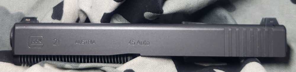 Glock 21SF 21 Gen 3 Complete Slide Used 893 45ACP Discontinued-img-0