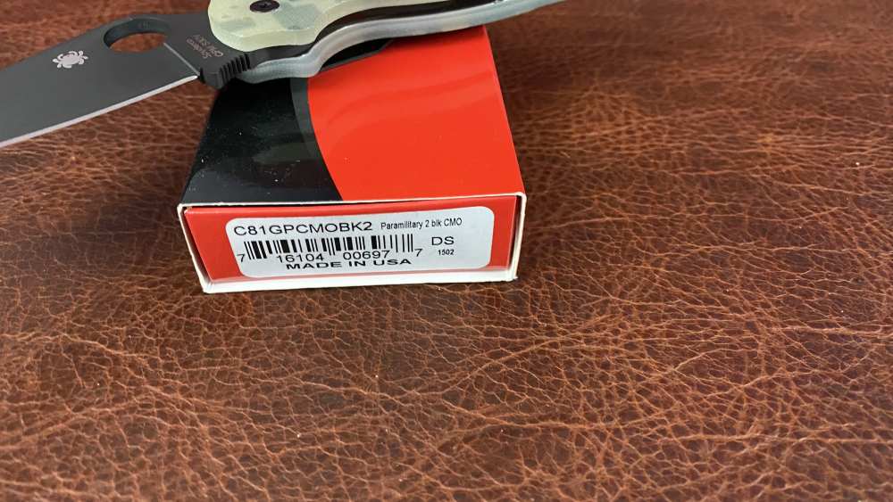 Spyderco Paramilitary 2 C81GPCMOBK2-img-1