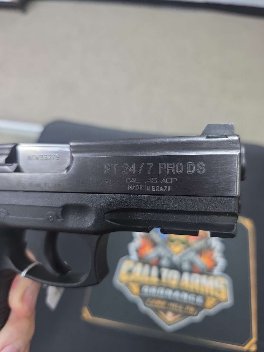 The Taurus PT 24/7 Pro DS is a full-size, semi-automatic pistol chambered i-img-2