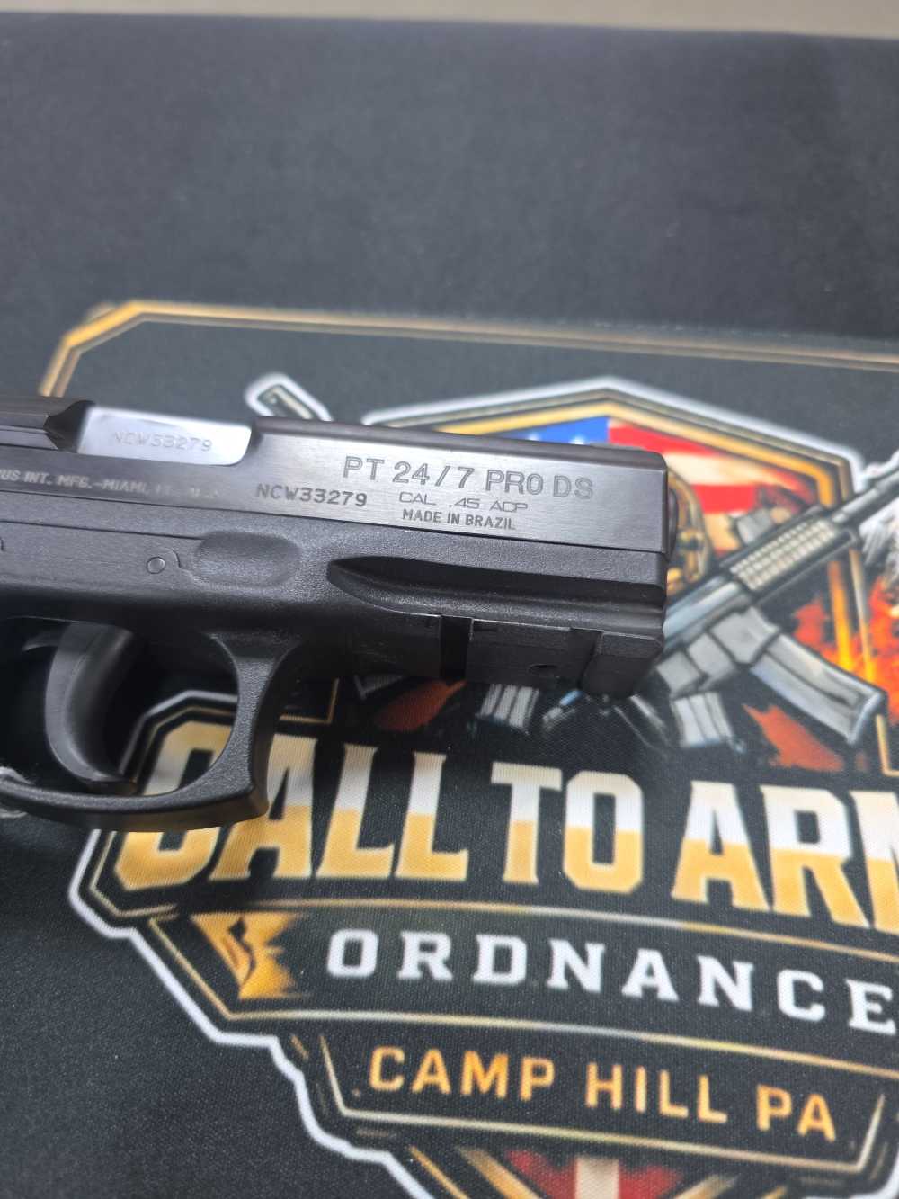 The Taurus PT 24/7 Pro DS is a full-size, semi-automatic pistol chambered i-img-8