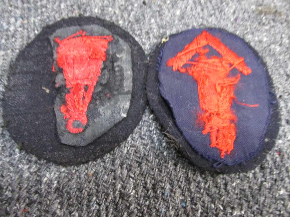 6 PIECES WWII ORIGINAL GERMAN UNIFORM INSIGNI-ARMY/NAVY/LUFTWAFFE-img-4
