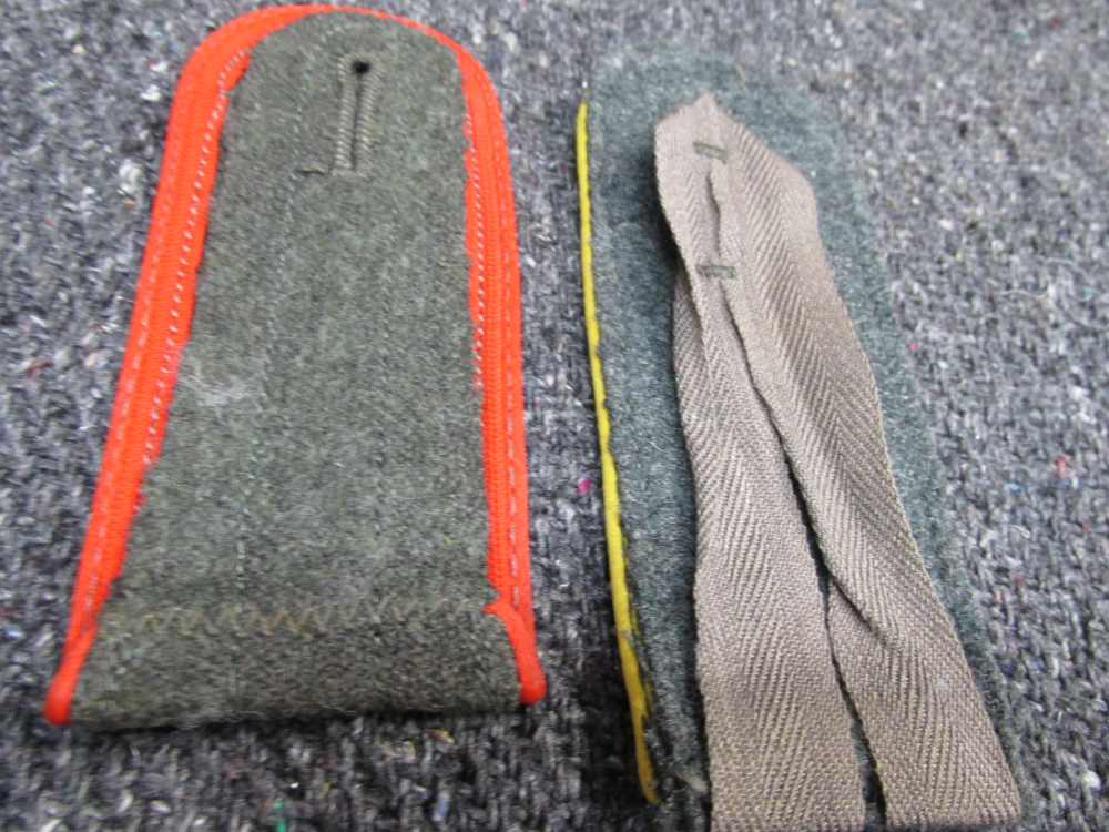6 PIECES WWII ORIGINAL GERMAN UNIFORM INSIGNI-ARMY/NAVY/LUFTWAFFE-img-2