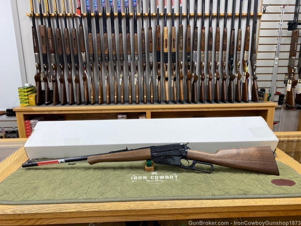 WINCHESTER 1895 TEXAS RANGERS 200TH HIGH GRADE 30-06 534307128-img-0