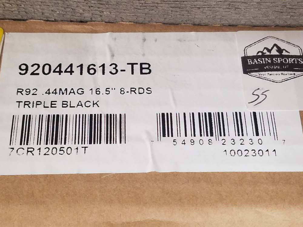 Rossi R92 Triple Black .44 Mag Lever Rifle 16.5" 920441613-TB-img-5