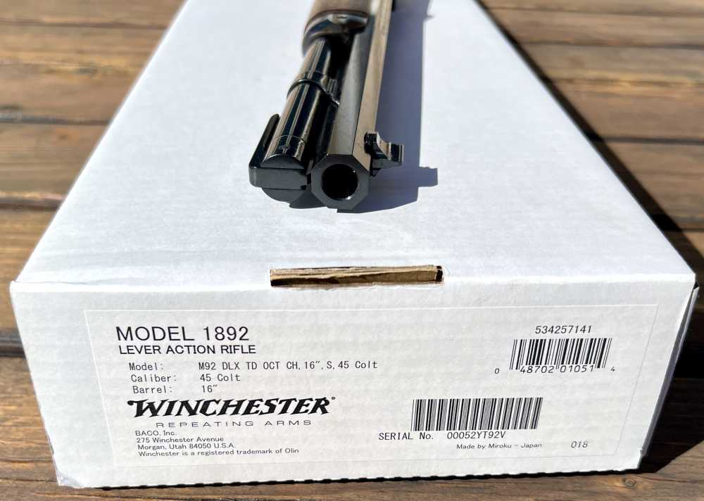 Winchester 1892 Trapper Deluxe Octagon Takedown Case Color .45 Colt  2026-img-40
