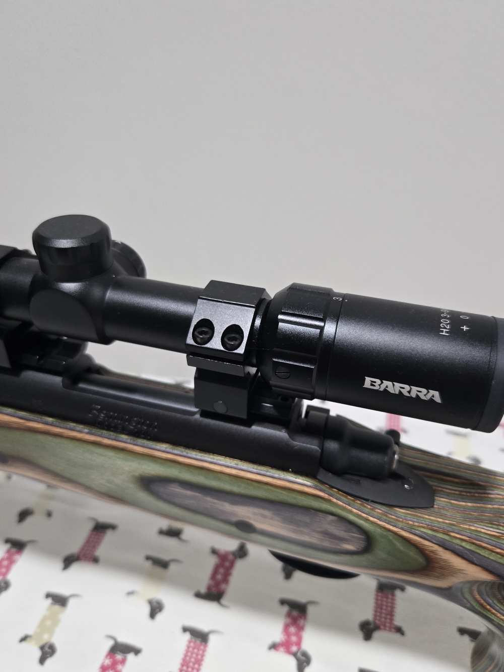Nice Remington 700 223 win laminated stock -img-4