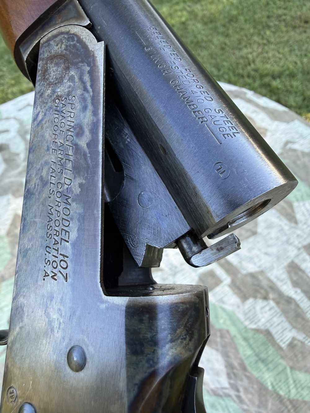 Excellent+ Vintage Pre NO Serial # Springfield 107 410 Gauge Savage Arms -img-55