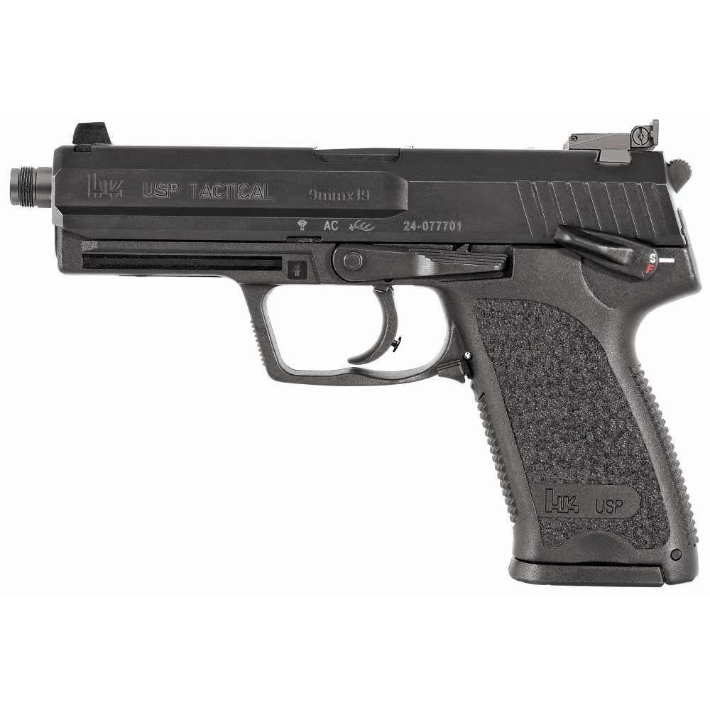 Heckler & Koch USP Tactical V1 — 9MM | 4.86" Threaded O-Ring Barrel | DA/SA-img-0