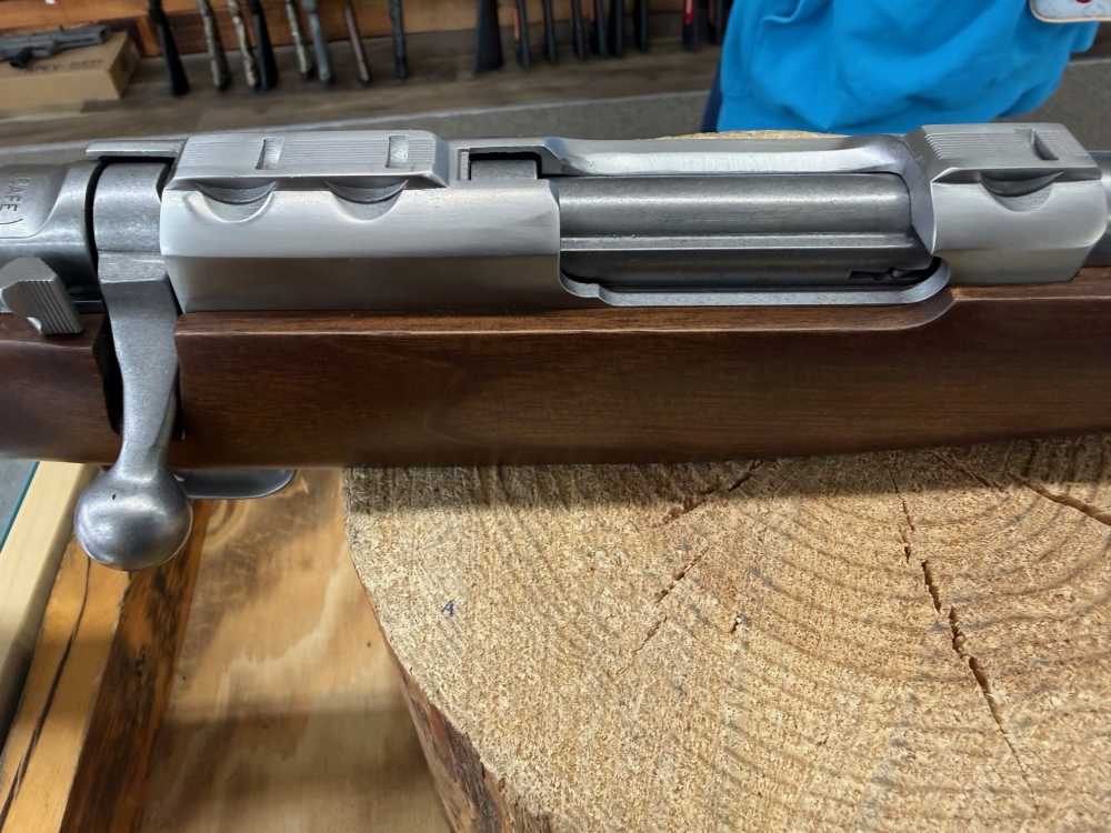 Ruger 77/17 .17WSM 18.5" Walnut Stainless 6+1-img-2