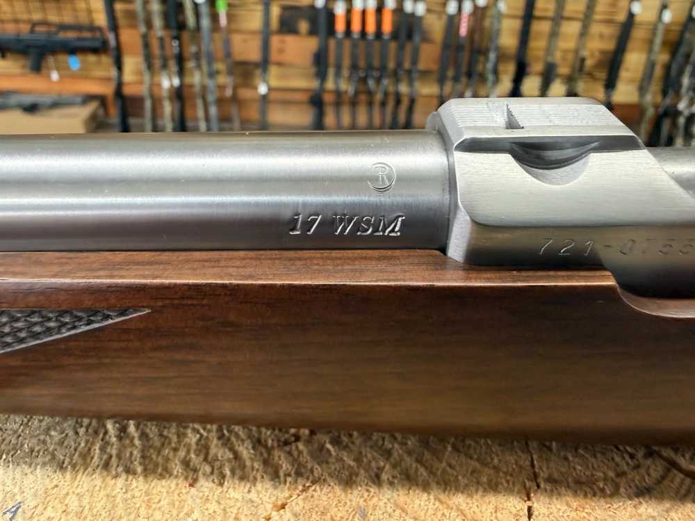 Ruger 77/17 .17WSM 18.5" Walnut Stainless 6+1-img-5