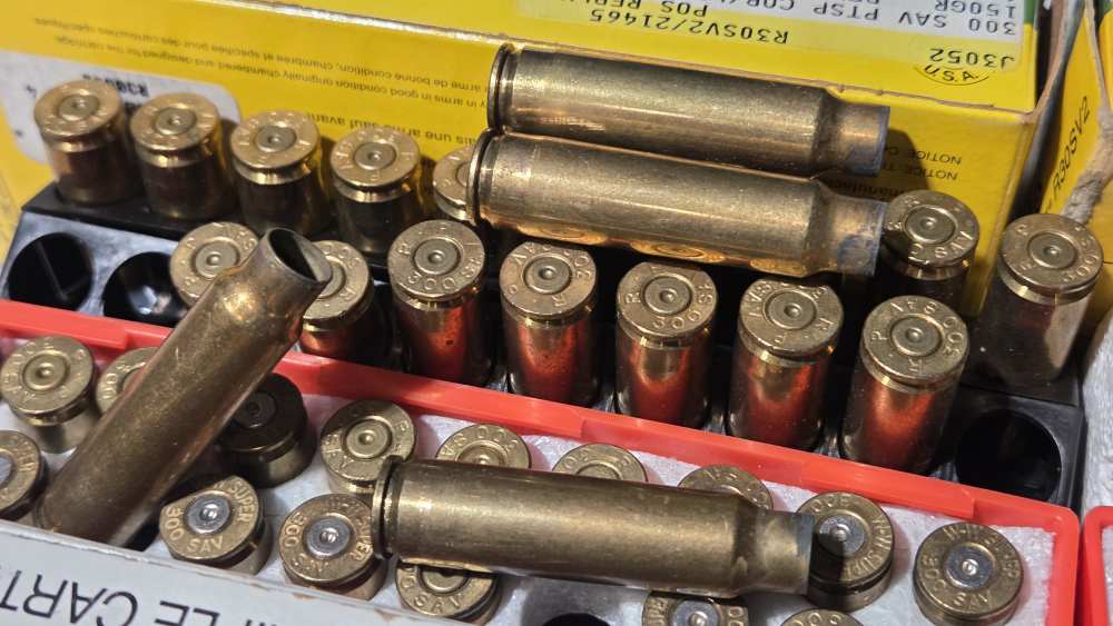300 Savage Brass Mixed/fired/used with boxes 98 count ships $8-img-7