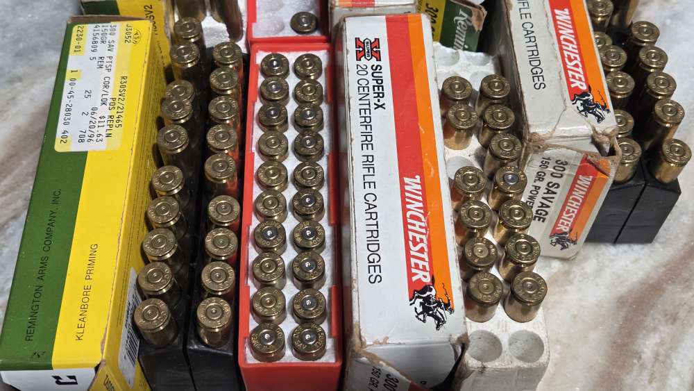 300 Savage Brass Mixed/fired/used with boxes 98 count ships $8-img-3