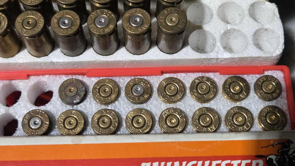 300 Savage Brass Mixed/fired/used with boxes 98 count ships $8-img-9