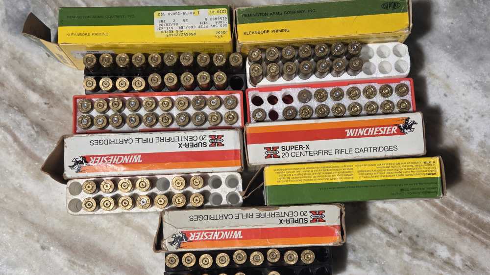 300 Savage Brass Mixed/fired/used with boxes 98 count ships $8-img-1