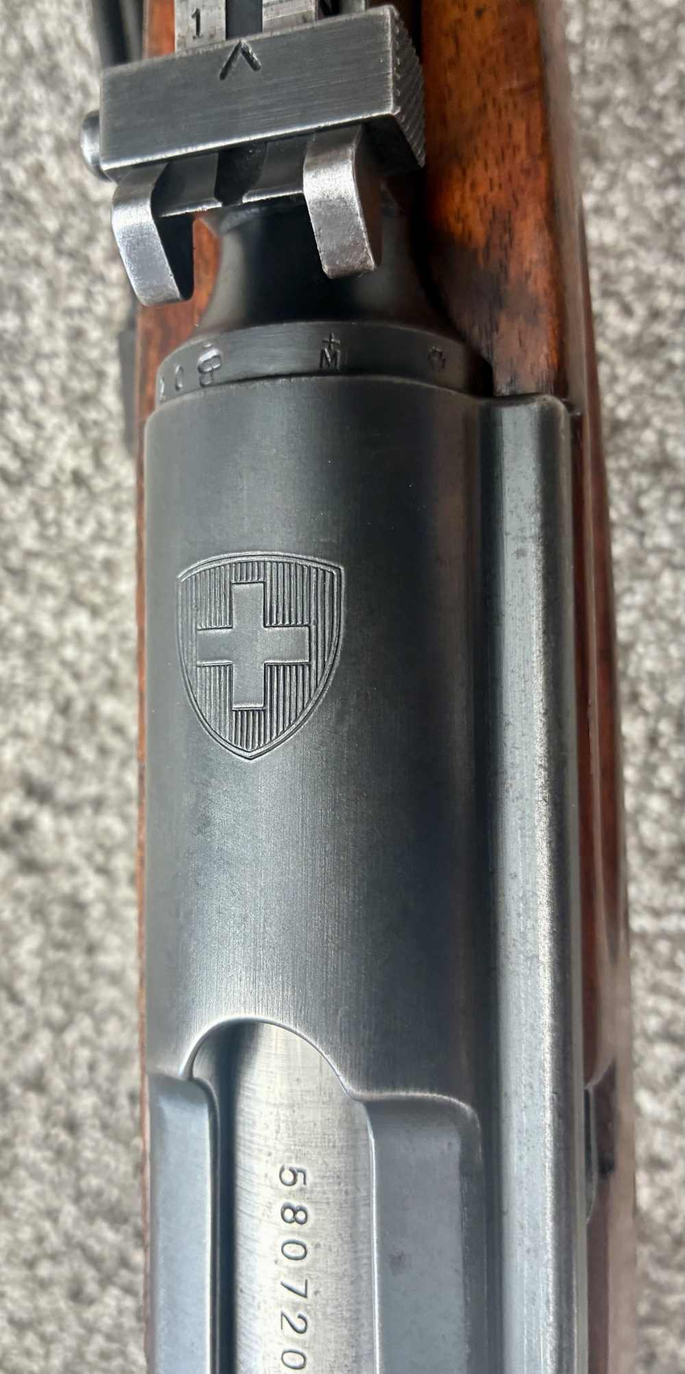 1941 Swiss K31, 7.5×55 Swiss, C&R ok, Matching Numbers, Clean Bore-img-45