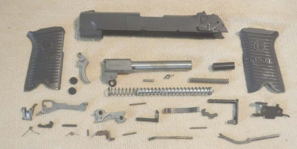 RUGER P89 9MM PISTOL REBUILD PARTSD SET.  VG!-img-1