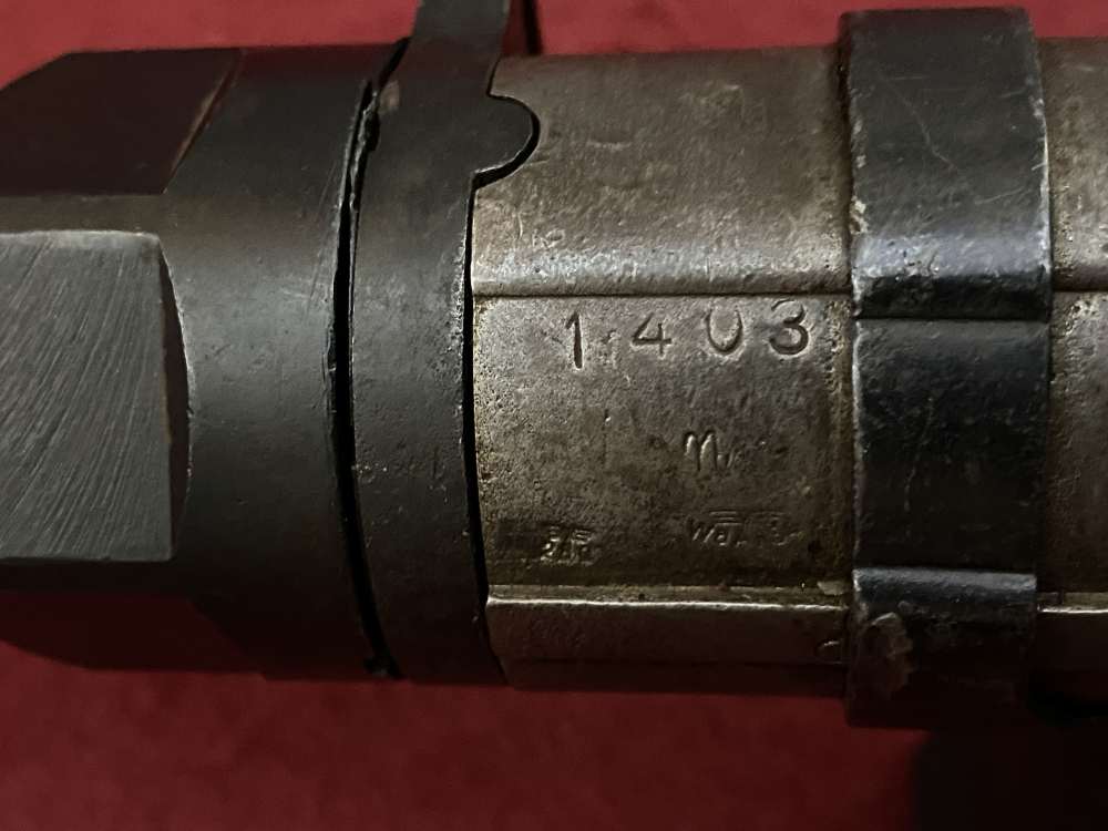 German MP-40 No LAW Letter Post Sample Machine Gun MP40 9mm, BNZ 43, WWII-img-131
