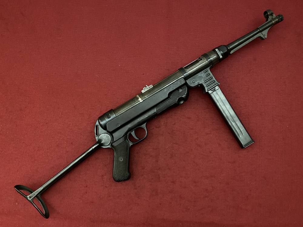 German MP-40 No LAW Letter Post Sample Machine Gun MP40 9mm, BNZ 43, WWII-img-1