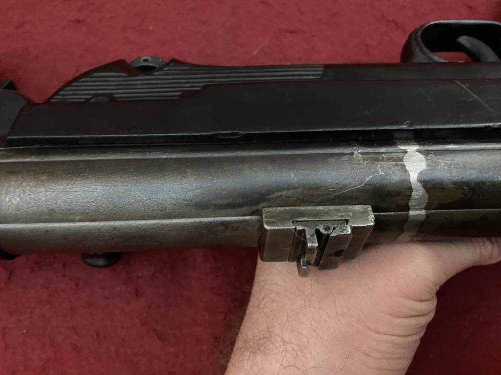 German MP-40 No LAW Letter Post Sample Machine Gun MP40 9mm, BNZ 43, WWII-img-123