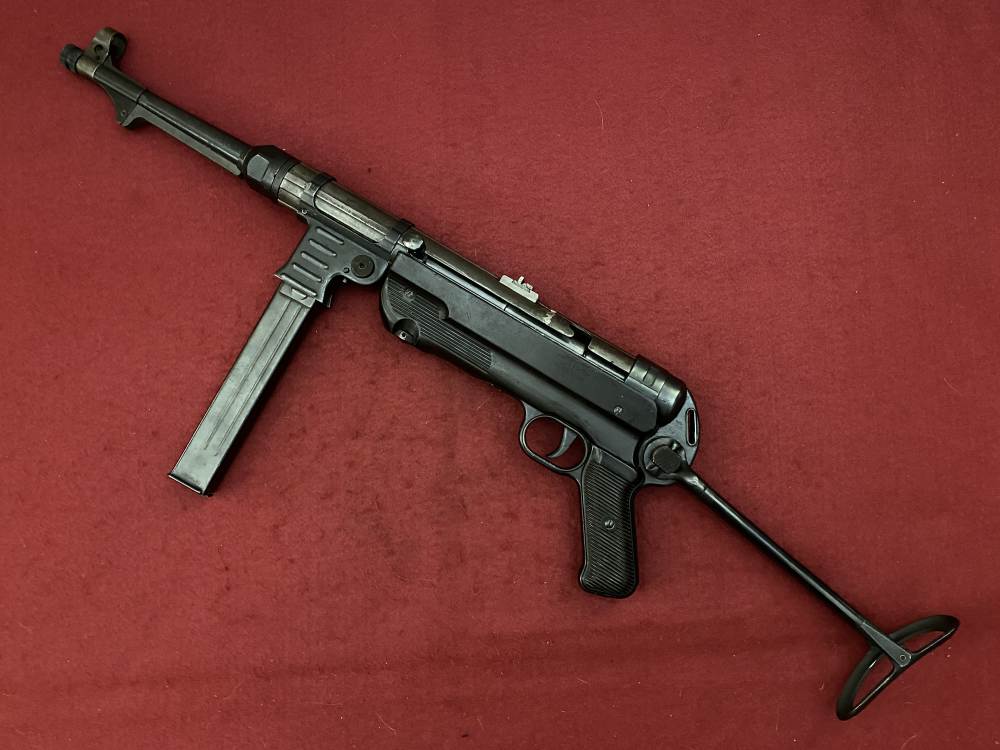 German MP-40 No LAW Letter Post Sample Machine Gun MP40 9mm, BNZ 43, WWII-img-2
