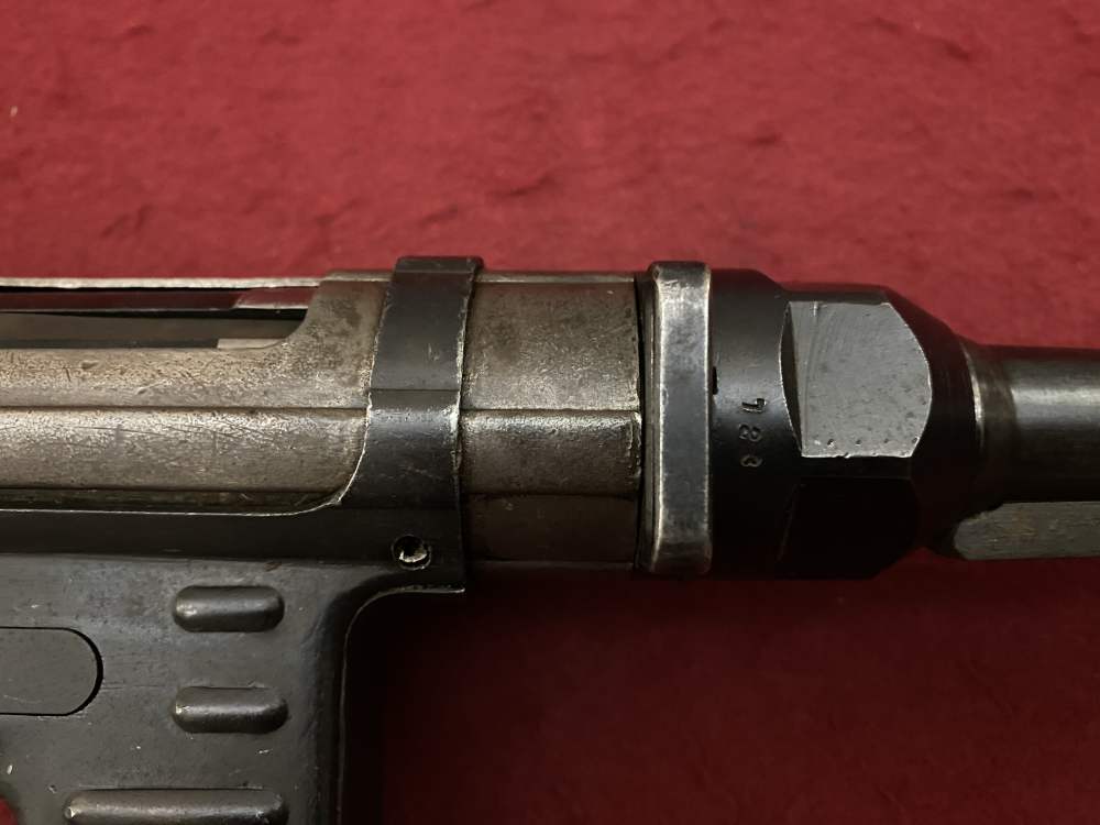 German MP-40 No LAW Letter Post Sample Machine Gun MP40 9mm, BNZ 43, WWII-img-25