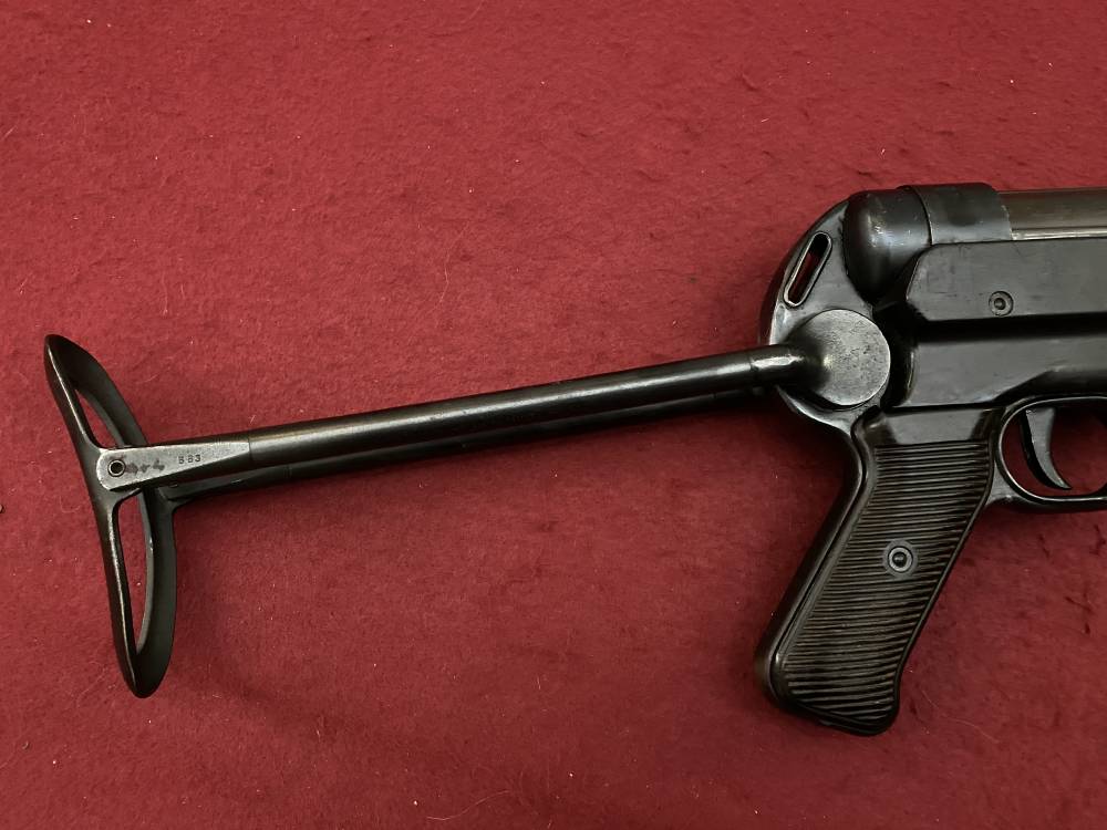 German MP-40 No LAW Letter Post Sample Machine Gun MP40 9mm, BNZ 43, WWII-img-5