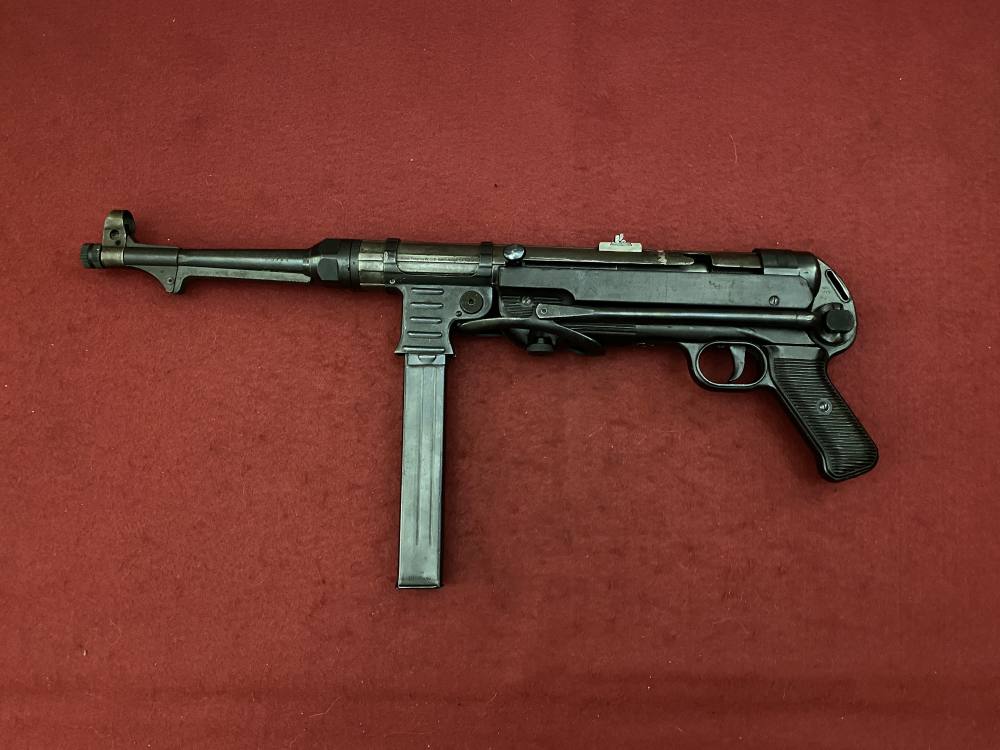 German MP-40 No LAW Letter Post Sample Machine Gun MP40 9mm, BNZ 43, WWII-img-172