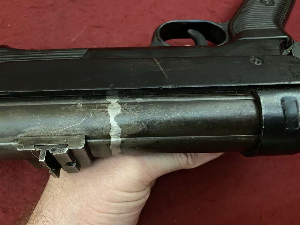 German MP-40 No LAW Letter Post Sample Machine Gun MP40 9mm, BNZ 43, WWII-img-122