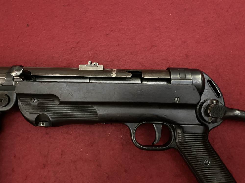 German MP-40 No LAW Letter Post Sample Machine Gun MP40 9mm, BNZ 43, WWII-img-42