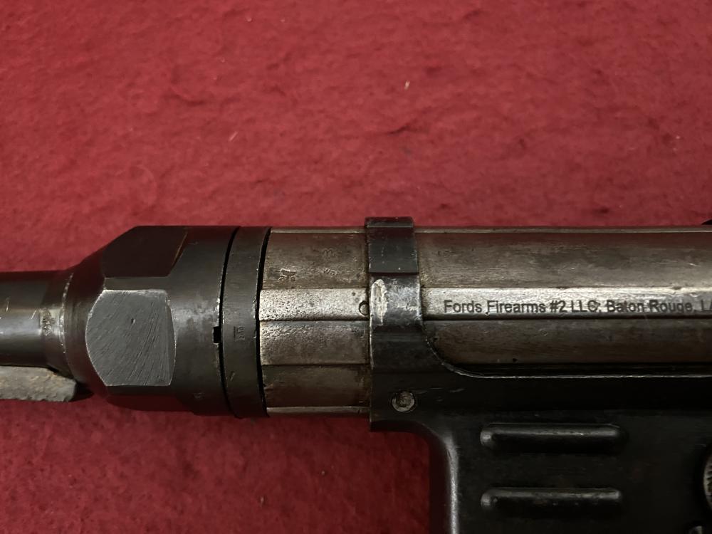 German MP-40 No LAW Letter Post Sample Machine Gun MP40 9mm, BNZ 43, WWII-img-66