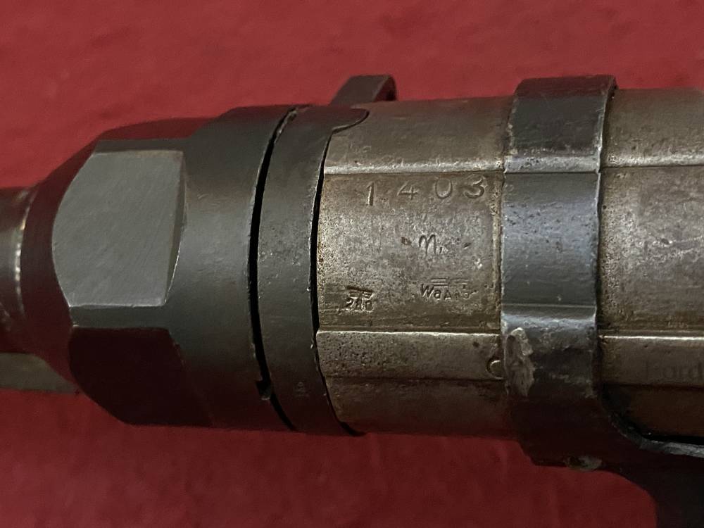 German MP-40 No LAW Letter Post Sample Machine Gun MP40 9mm, BNZ 43, WWII-img-134