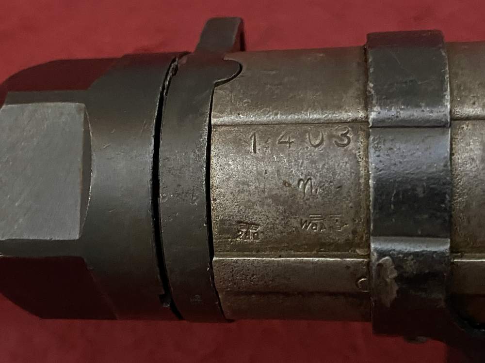 German MP-40 No LAW Letter Post Sample Machine Gun MP40 9mm, BNZ 43, WWII-img-132