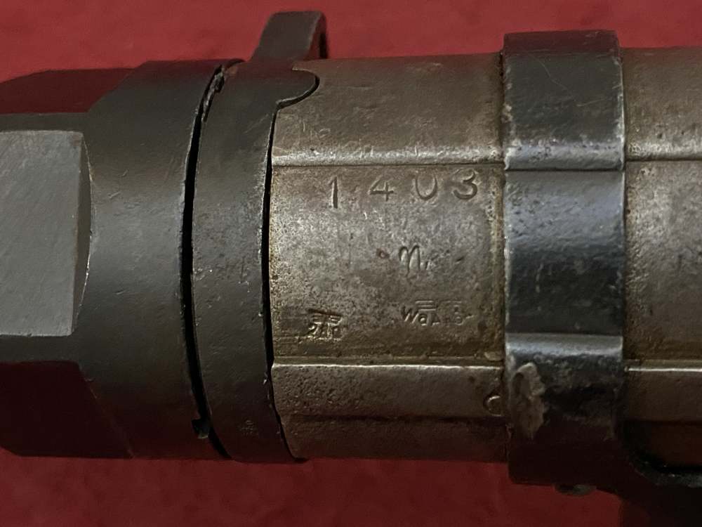 German MP-40 No LAW Letter Post Sample Machine Gun MP40 9mm, BNZ 43, WWII-img-133
