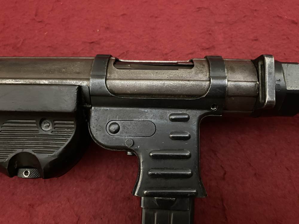 German MP-40 No LAW Letter Post Sample Machine Gun MP40 9mm, BNZ 43, WWII-img-22