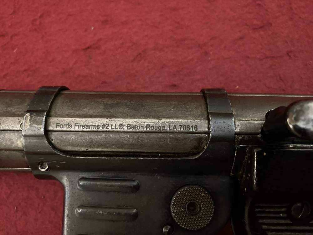 German MP-40 No LAW Letter Post Sample Machine Gun MP40 9mm, BNZ 43, WWII-img-64