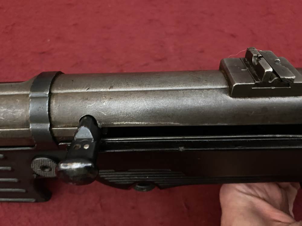 German MP-40 No LAW Letter Post Sample Machine Gun MP40 9mm, BNZ 43, WWII-img-119