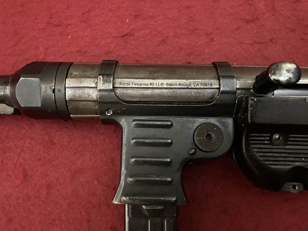 German MP-40 No LAW Letter Post Sample Machine Gun MP40 9mm, BNZ 43, WWII-img-61