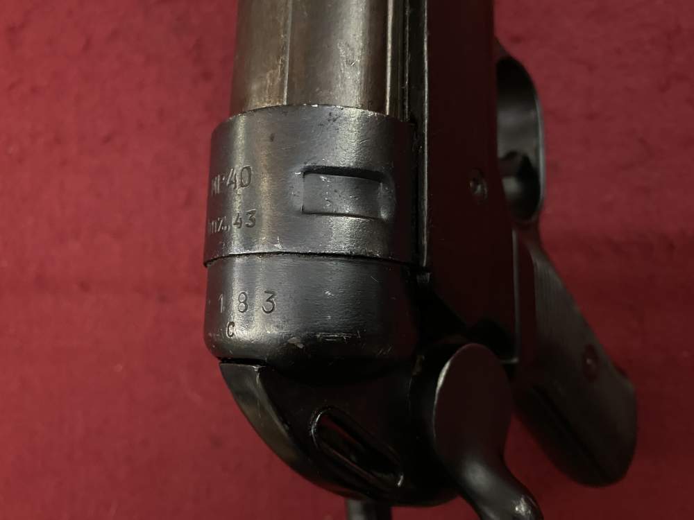 German MP-40 No LAW Letter Post Sample Machine Gun MP40 9mm, BNZ 43, WWII-img-109
