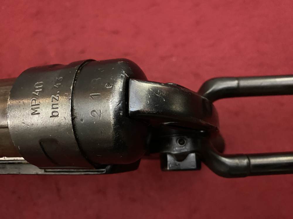 German MP-40 No LAW Letter Post Sample Machine Gun MP40 9mm, BNZ 43, WWII-img-105