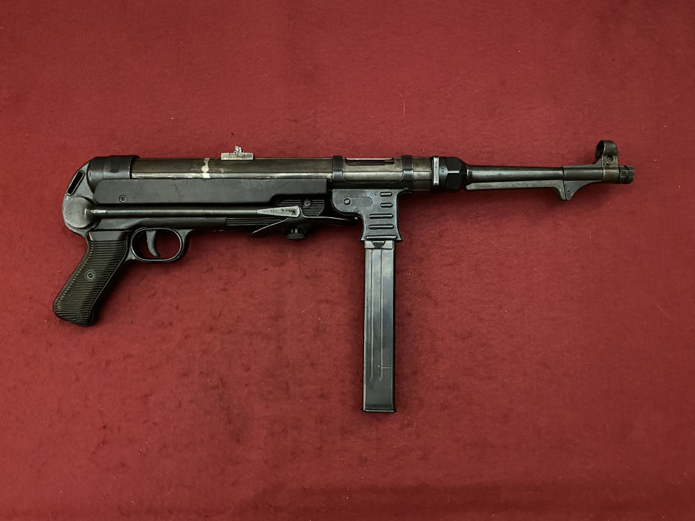 German MP-40 No LAW Letter Post Sample Machine Gun MP40 9mm, BNZ 43, WWII-img-171