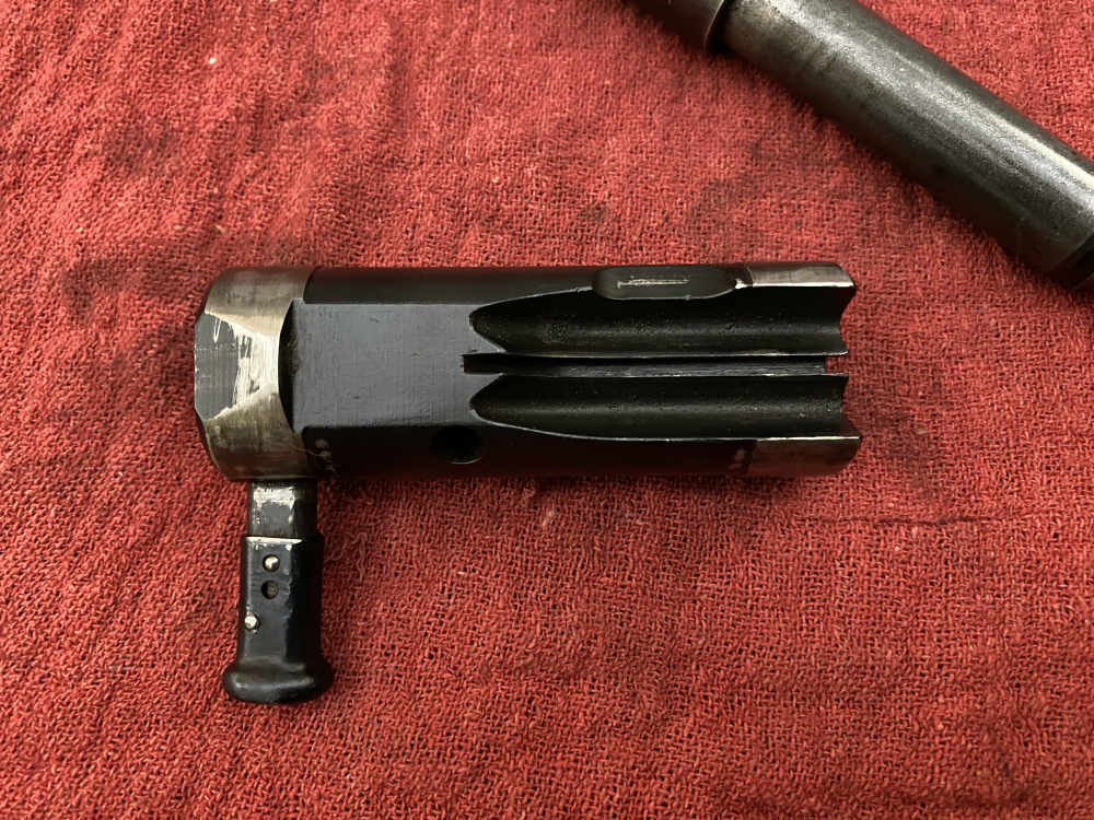 German MP-40 No LAW Letter Post Sample Machine Gun MP40 9mm, BNZ 43, WWII-img-156